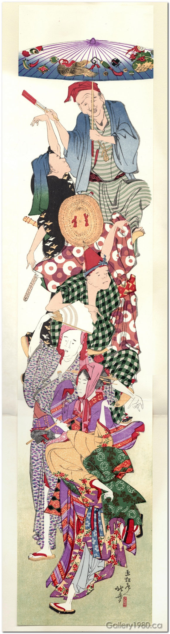 Hokusai | Dance of Sumiyoshi