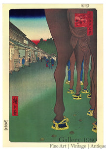 Hiroshige | Naitō Shinjuku in Yotsuya